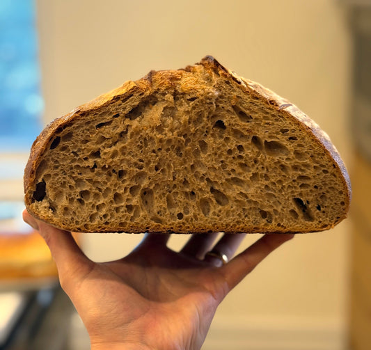 Whole Wheat Sourdough Bread Loaf Subscription