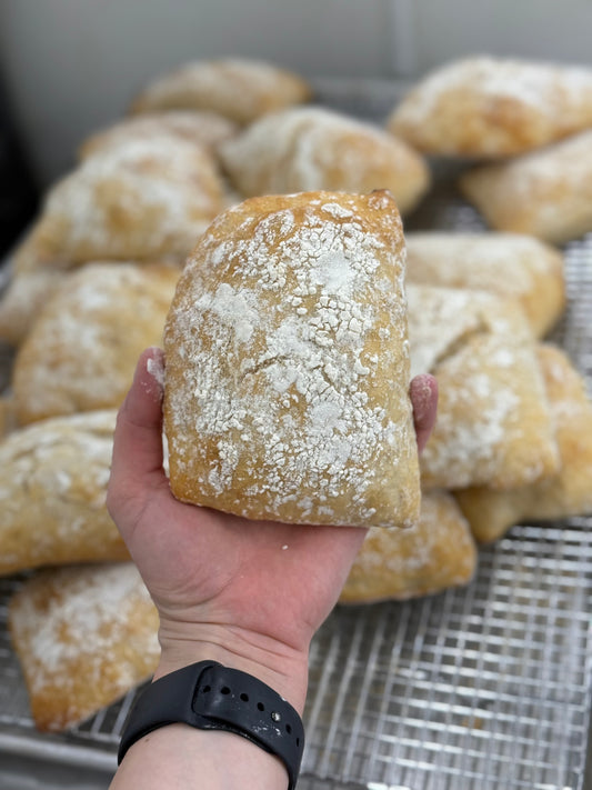 Sourdough Ciabatta Rolls