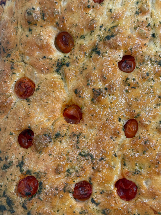 LIMITED EDITION: Tomato Basil Focaccia