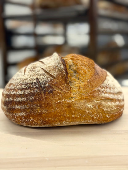 Whole Wheat Sourdough Loaf